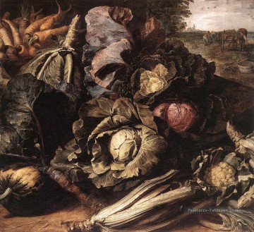 Légumes Nature morte Frans Snyders Peinture à l'huile